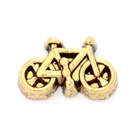 Vintage Gold Bicycle Charm