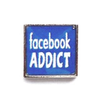 Facebook Addict Charm