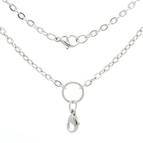 Silver Bellissima Living Lockets Chain - 50cm or 80cm