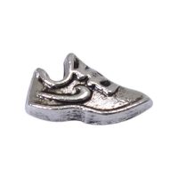Silver Nike Running Shoe