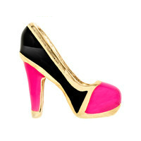 Gold & Pink High Heel