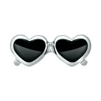 Black Heart Sunglasses Charm