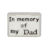 In Memory of My Dad Charm