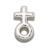 Silver Female Symbol Charm